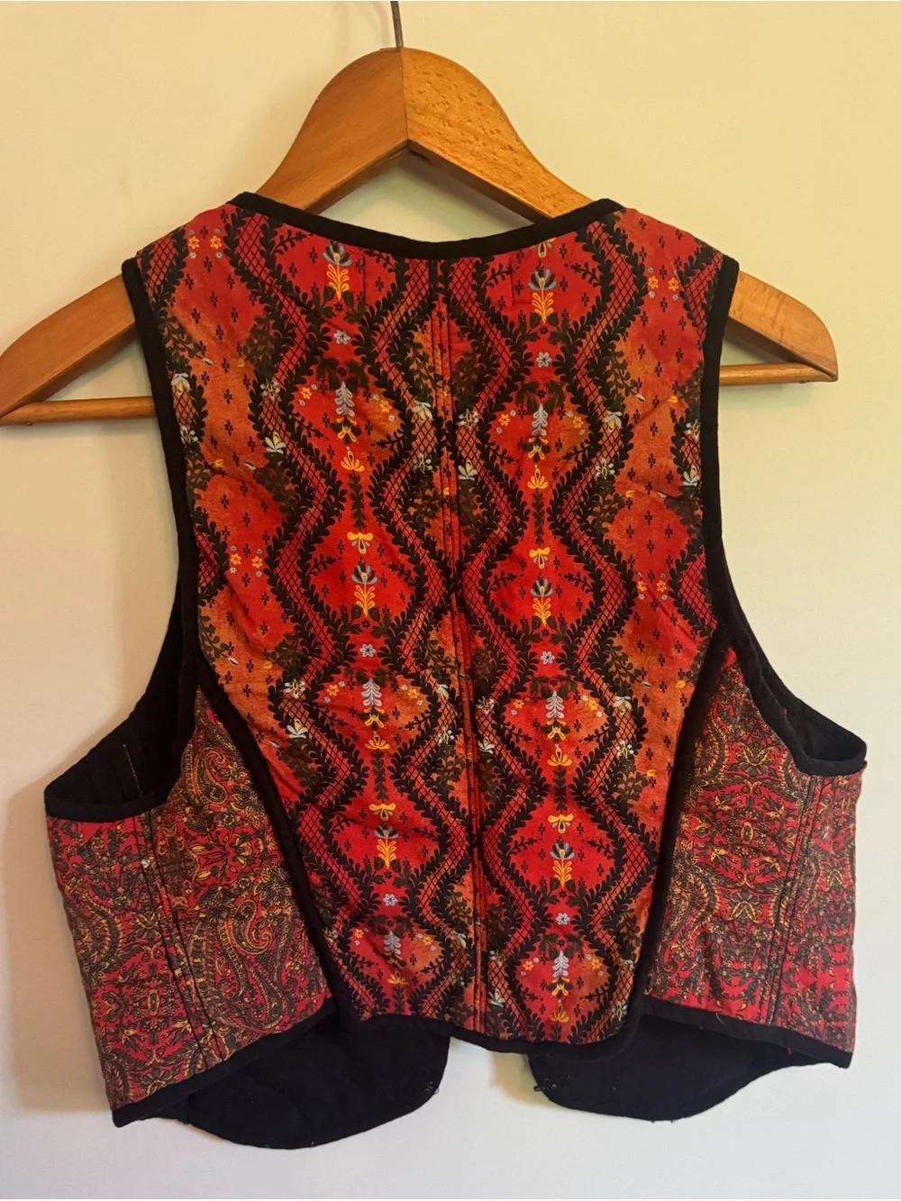 NWOT Free People Gemini vest Boho button vest size Medium